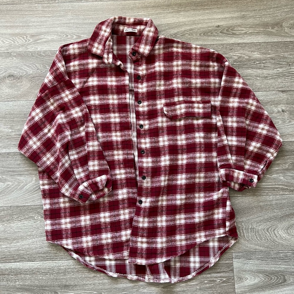 Oversized Plaid Shacket